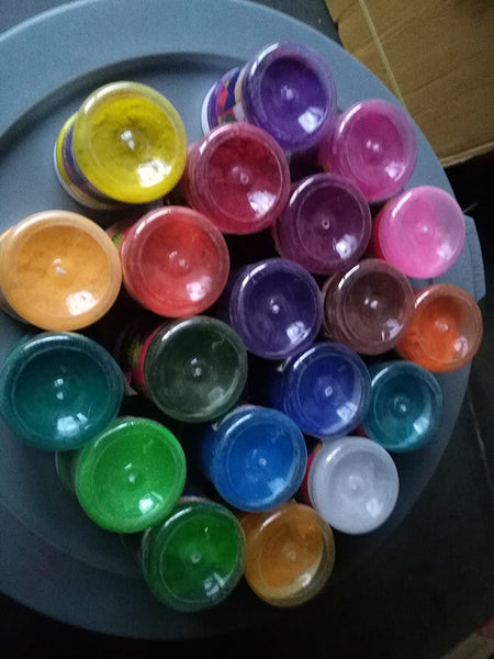 20 Rangoli Colors (1 LB Each) Colorful Craft fine Sand Assortment