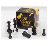 Vicky "Platinum" Chess Set