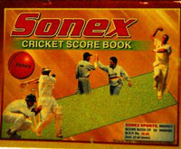 Sonex Cricket Score ledger