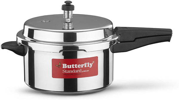 Butterfly SP-5L Standard Plus Aluminum Pressure Cooker, 5-Liter