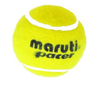 Maruti Yellow Hard & Heavy Cricket Tennis Balls