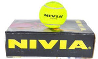 Nivia Yellow Hard & Heavy Cricket Tennis Balls