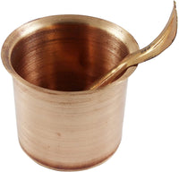 Copper Panchapatra with Spoon
