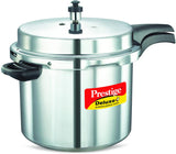 Prestige PD+10L Pressure Cooker, Medium, Metallic