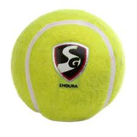 SG Yellow Hard & Heavy Yellow Cricket Tennis Balls (Endura) - Pack of 6