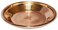 Copper Pooja Thali Plate, Tarbhana