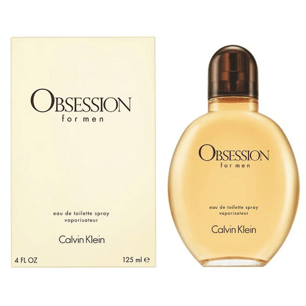 Obsession by Calvin Klein  For Men EDT 4.0 oz/125 ml Spray New In Box