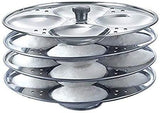 Stainless Steel Idli  Stand (4 Tier - 16 Small idly)